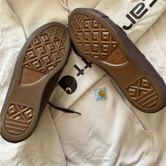 Converse One Star Pro Mid Shoes Deep Bordeaux RARE & GETTING RARER!!! - Picture 10 of 16